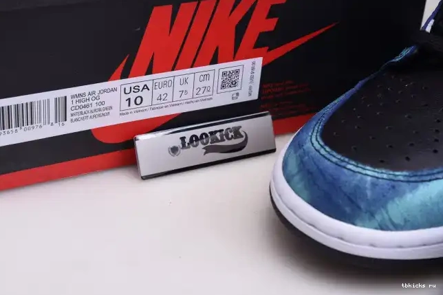Reps TB Air High Tie-Dye OG Jordan 1 CD0461-100 0421